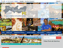 Tablet Screenshot of blogdoturismope.com.br